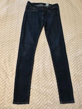 &Denim by H&M woman’s dark blue Skinny Jeans size 27